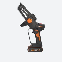 Пила аккумуляторная бесщёточная WORX WG325E 20В, 12СМ, 2АЧ Х1, ЗУ 2А, КОРОБКА