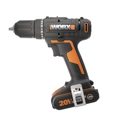Дрель-шуруповерт аккумуляторная WORX WX108, 50Нм, 20В, 2Ач x1, ЗУ 2А, кейс