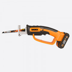 Циркулярная пила (дисковая) WORX WX520, 20v, 190 мм, в комплекте АКБ 4 А·ч и ЗУ, сумка (аккумуляторная)